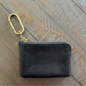 Madewell Leather Carabiner Mini Pouch